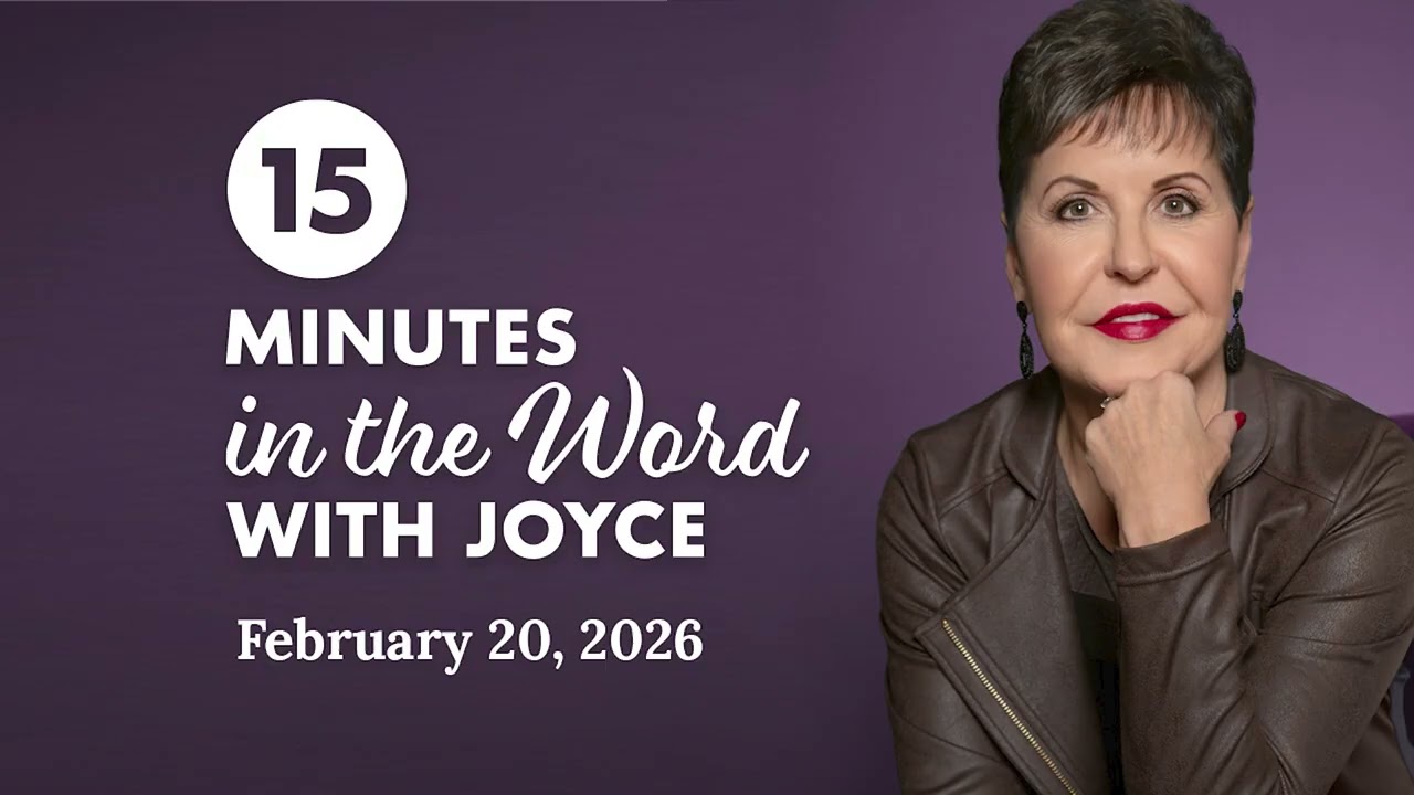 Philippians - Pt 6 | 15 Minutes in the Word with Joyce Meyer