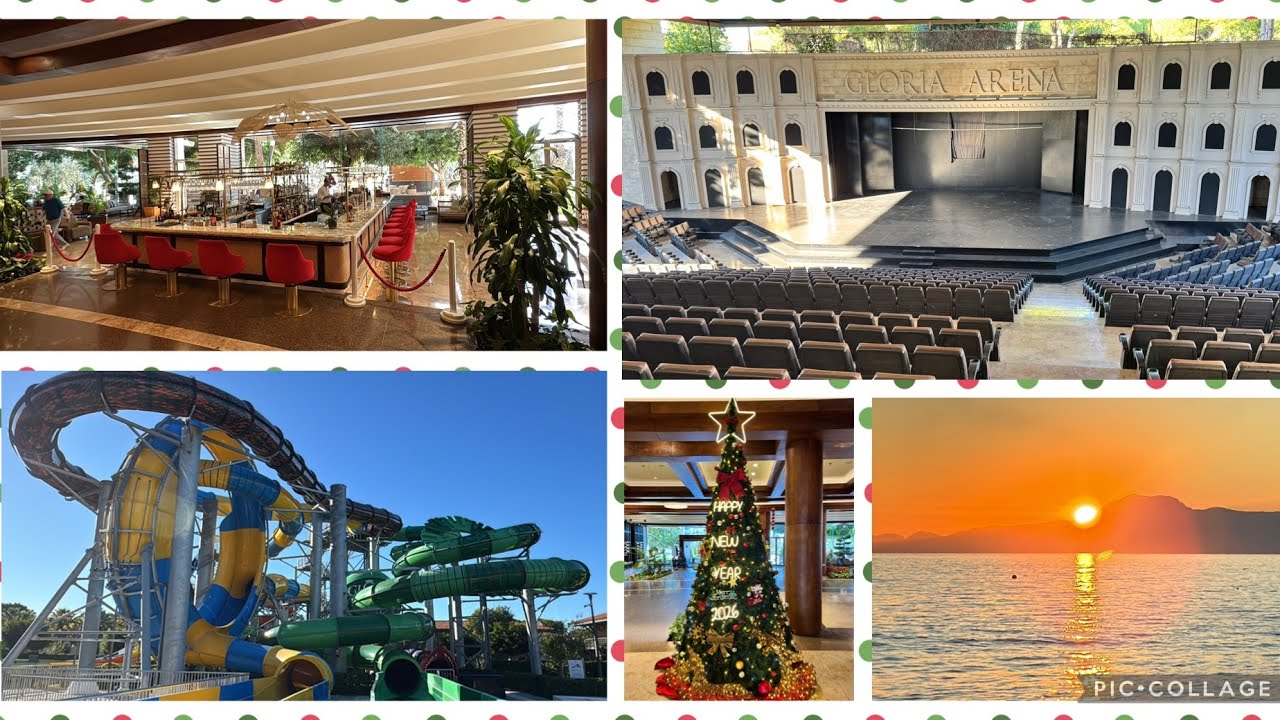 Gloria Serenity Resort Обзор соседн отеля ультра всё вкл Шикарные аквариум, Амфитиатр Новый аквапарк