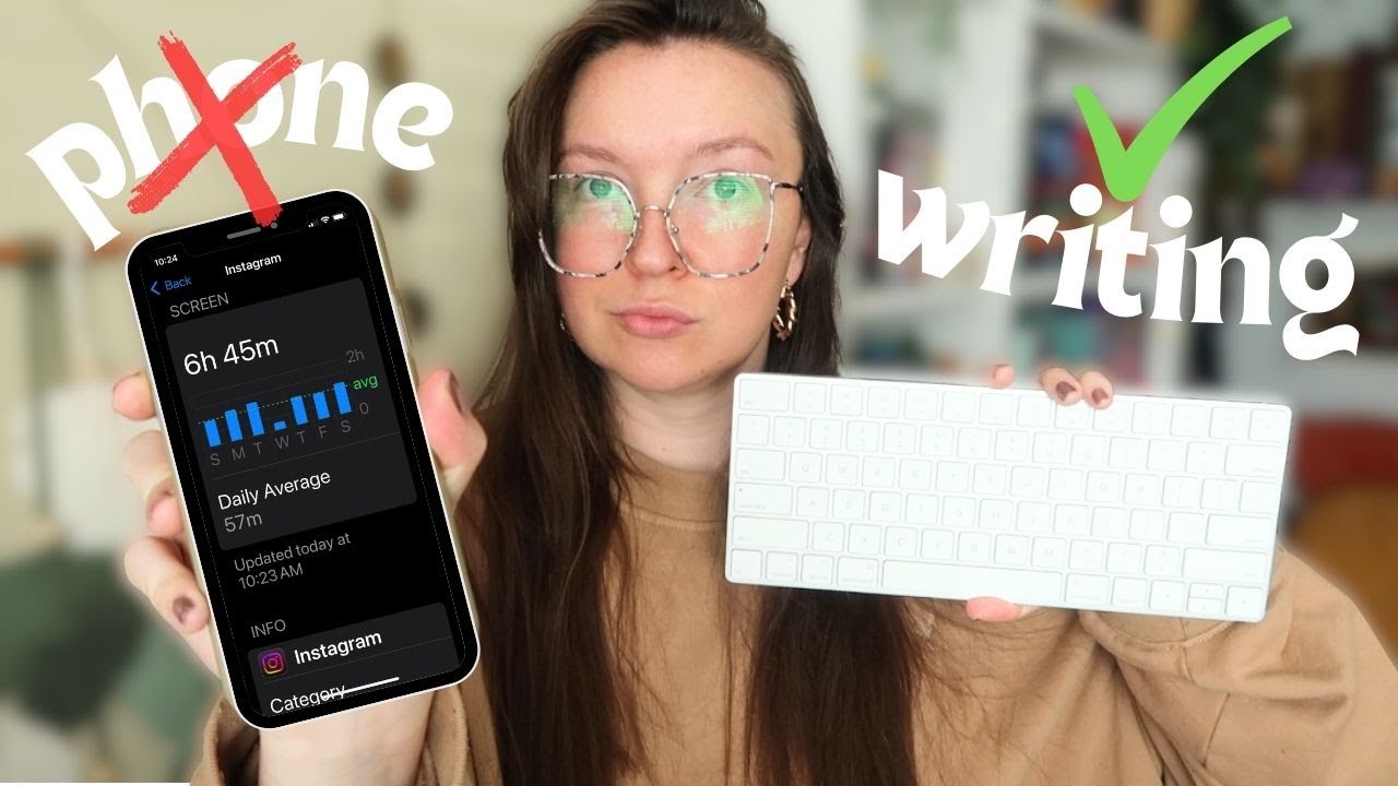 📱Swapping Screen Time For Writing Time! 💻 // Vlog