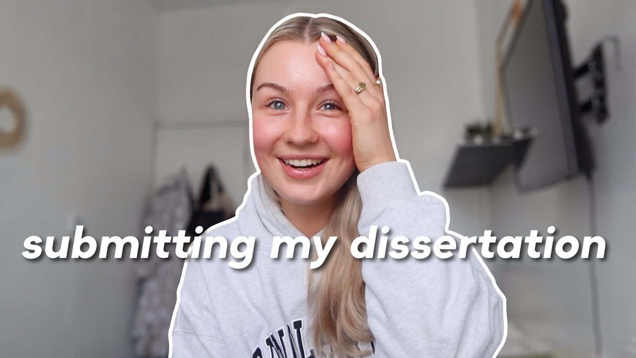 dissertation diaries | finally SUBMITTING!!! a very stressful weekly vlog