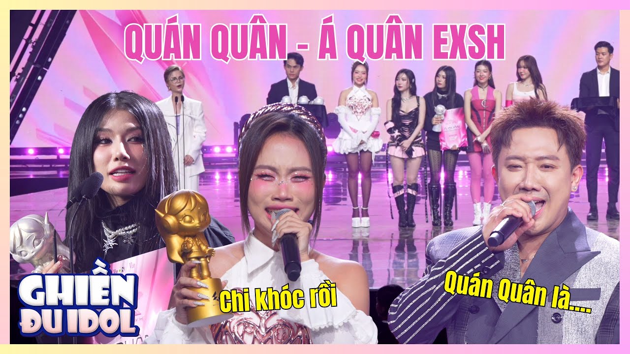 PHƯƠNG MỸ CHI xuất sắc giành Quán Quân EXSH, Lyhan giành Á Quân và 5 gương mặt best five cực bất ngờ