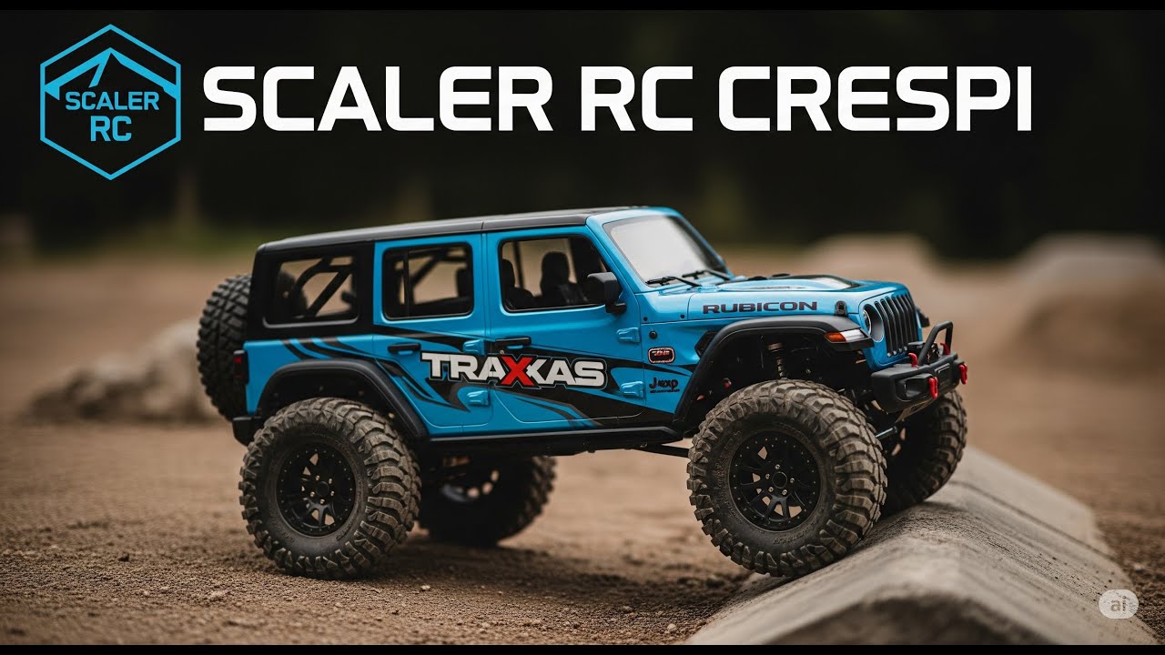 SCALER RC CRESPI (TRAXXAS TRX4-AXIAL SCX10 II-AXIAL SCX 10 III)