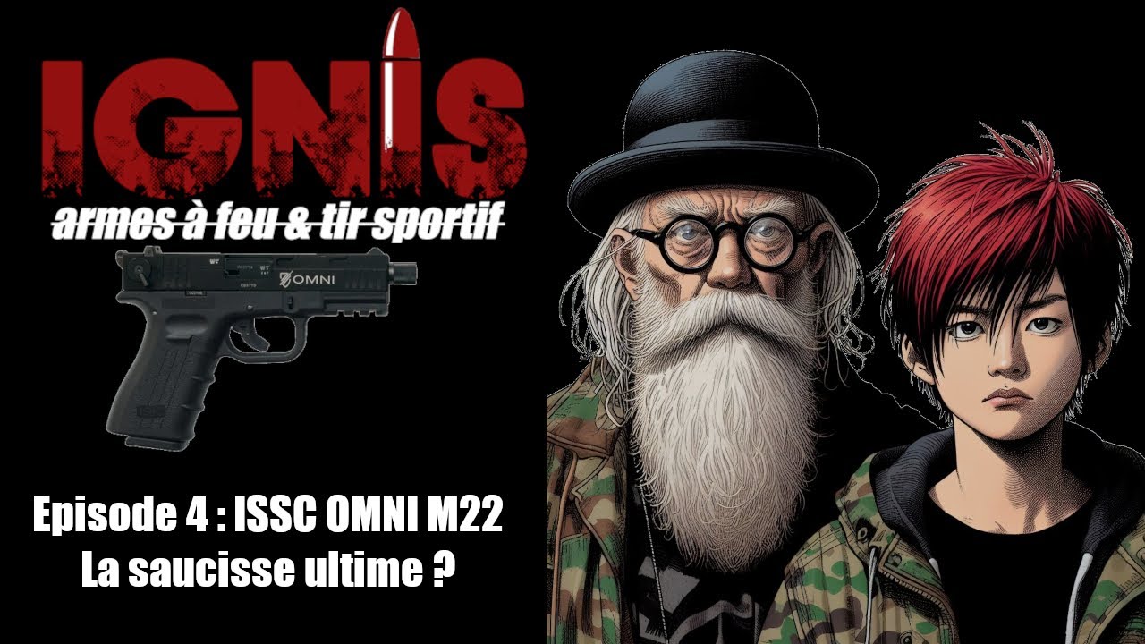 Le pistolet ISSC M22 OMNI 22Lr, la saucisse ultime ?