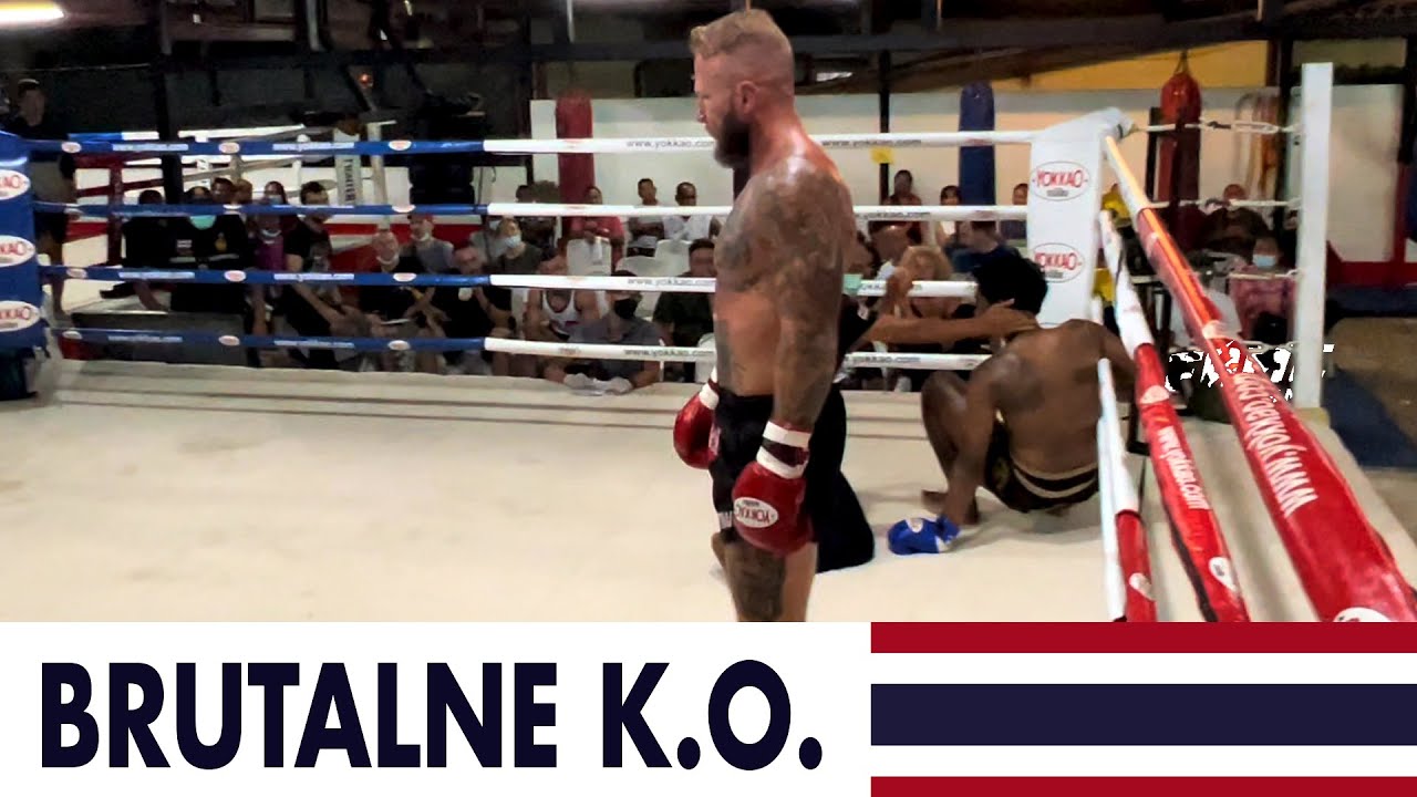 Pająk brutalnie nokautuje w Tajlandii! Muay thai (Phuket)
