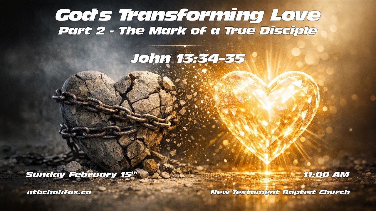 Part 2 - The Mark of a True Disciple -  (John 13:34–35)