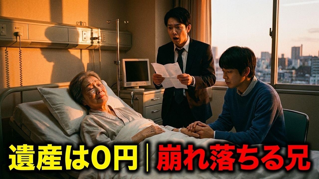 長男夫婦の介護拒否…数年後、病室で放たれた“ある言葉”に兄は崩れ落ちた