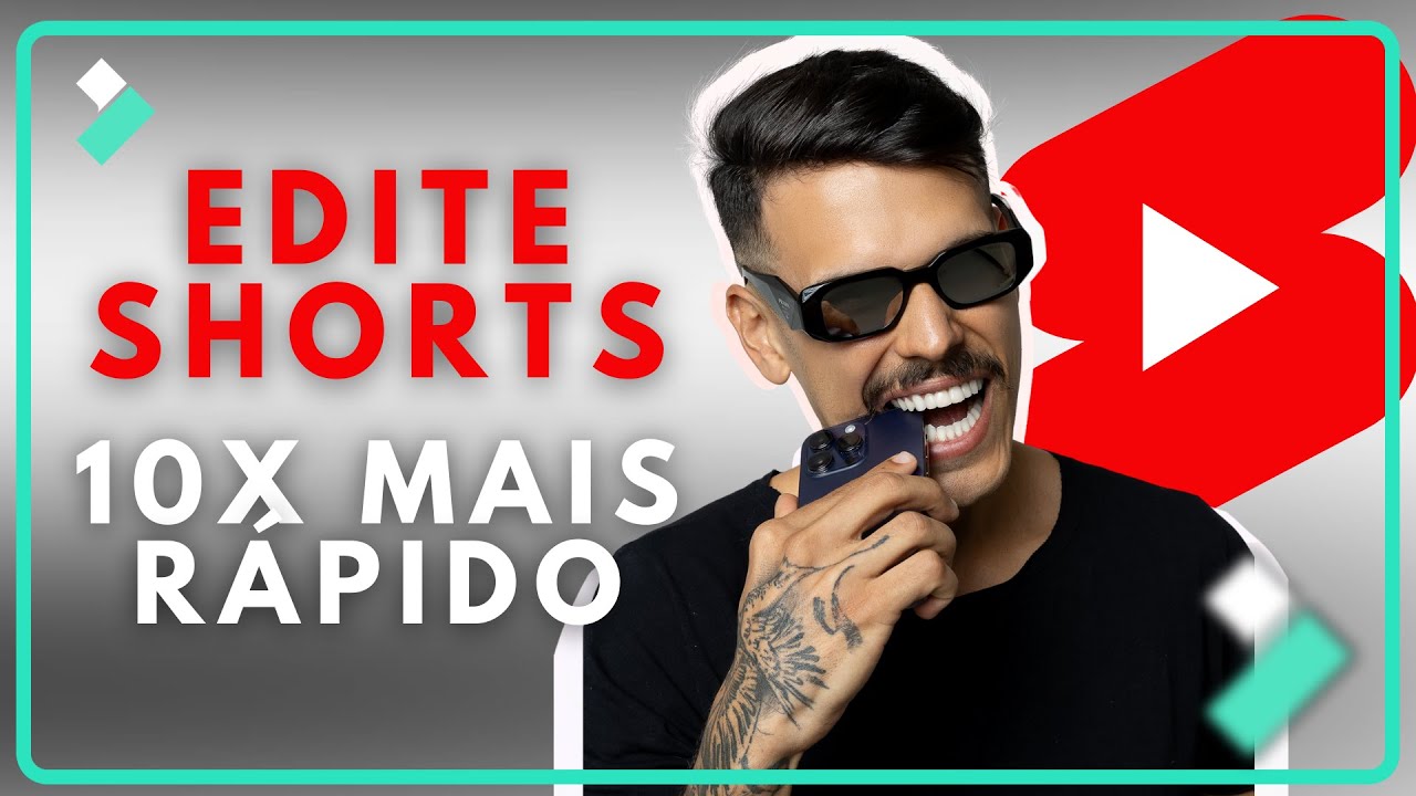 Como CRIAR SHORTS para YOUTUBE super RÁPIDO usando IA  Filmora 13