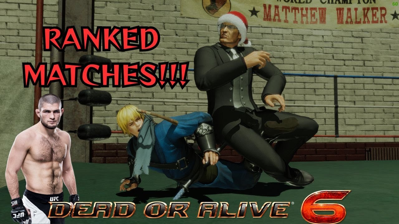DOA 6: Bayman vs Ranked, sending fighters to Dagestan!!!