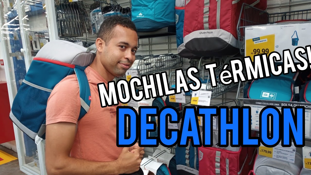 MOCHILAS TÉRMICAS DA QUECHUA! MOSTRAMOS TODAS!