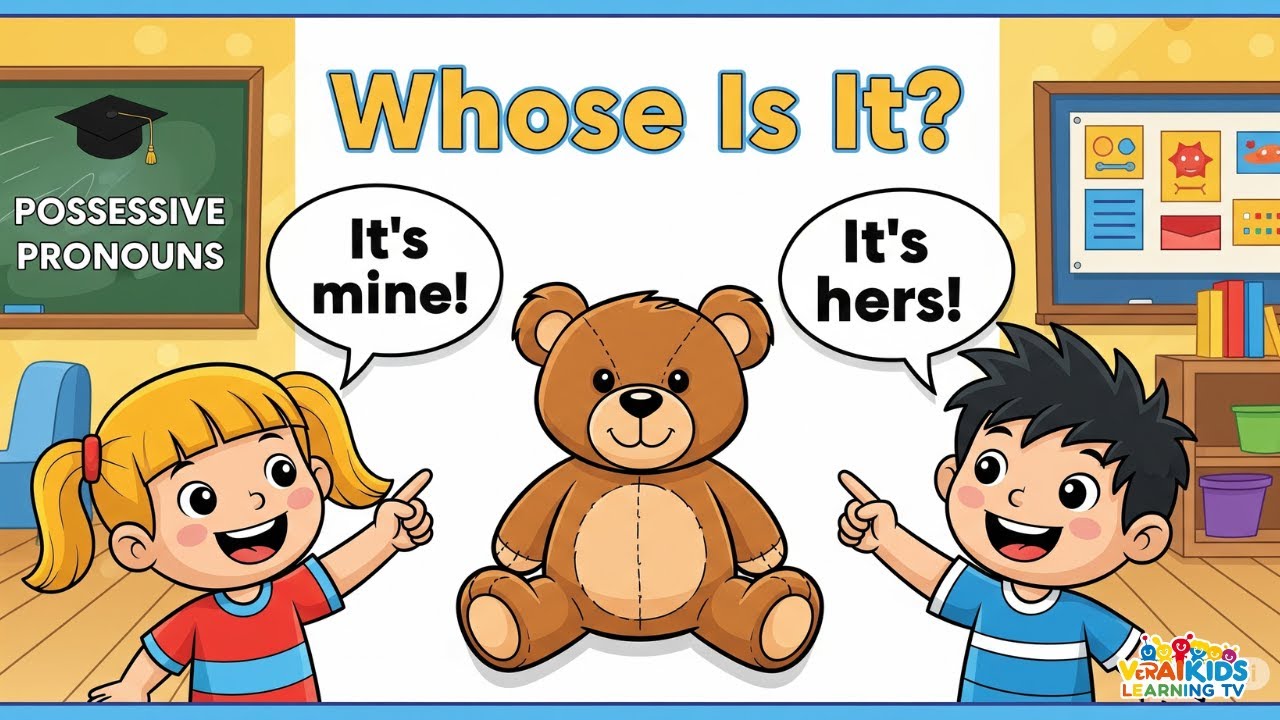 Possessive Pronouns Song for Kids | Learn Grammar with Fun