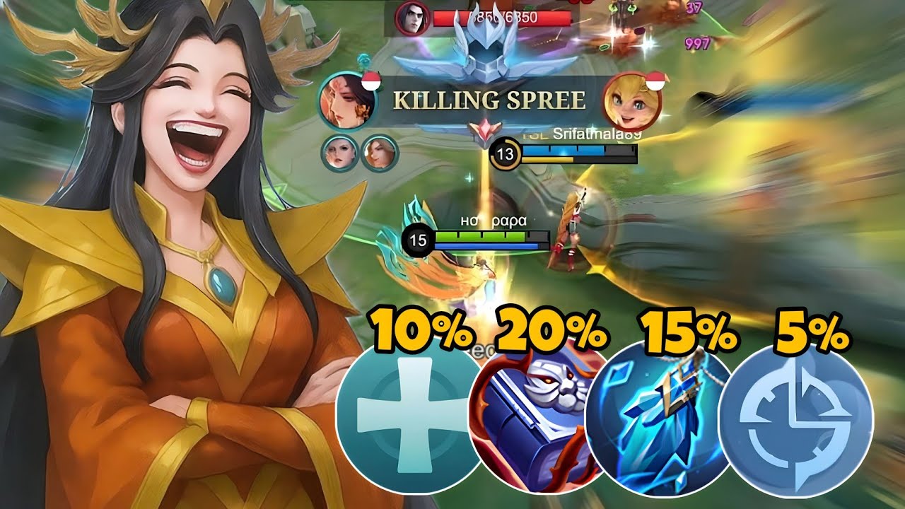 BUILD ZETIAN PALING NGESELIN‼️COOLDOWN TUMPEH-TUMPEH BIKIN MUSUH KUWALAHAN SUSAH GERAK 🤣🤣