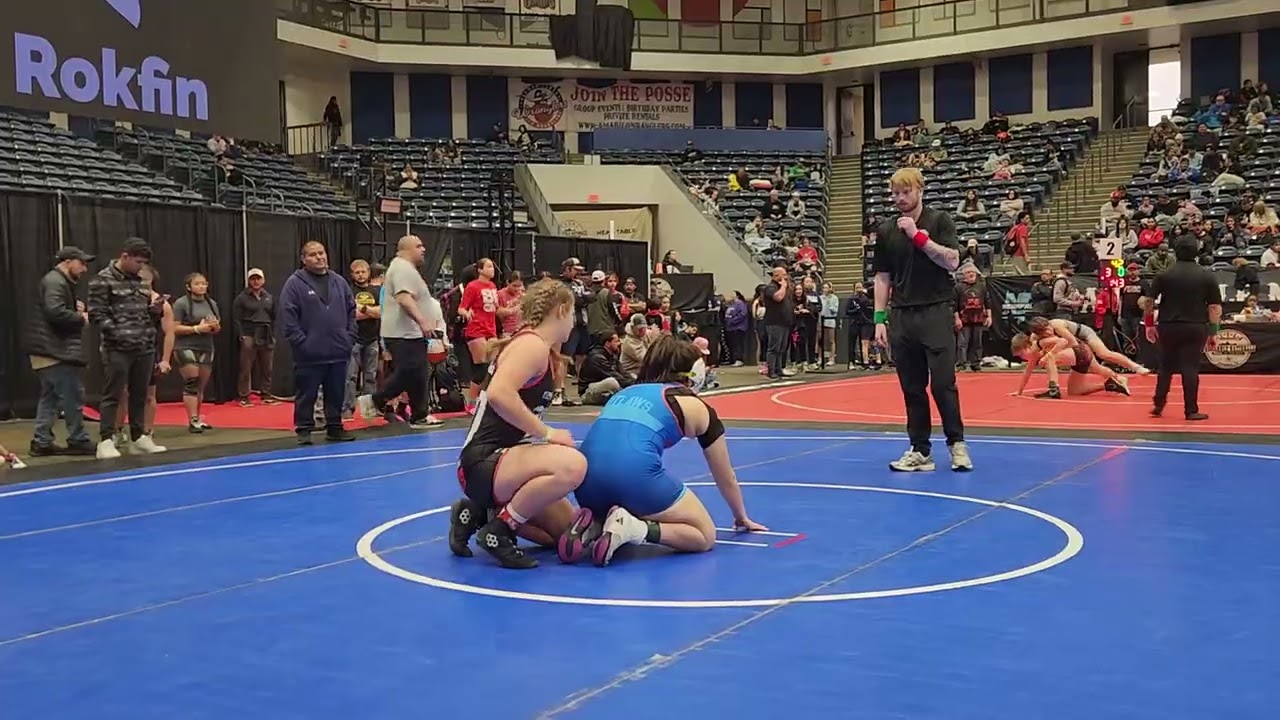 Audrey's third match at Panhandle Nationals- HS Girls Division 170lb, 11.29.2025 in Amarillo, TX