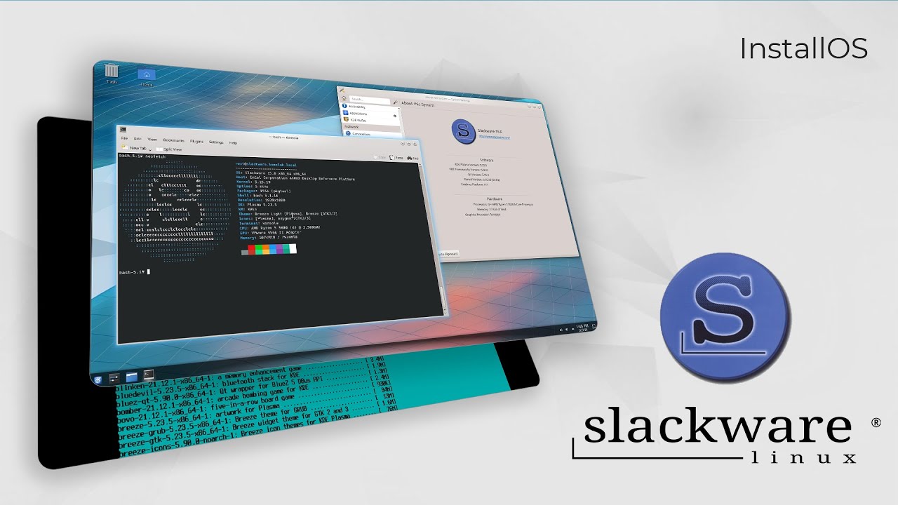 Installing Slackware KDE | InstallOS