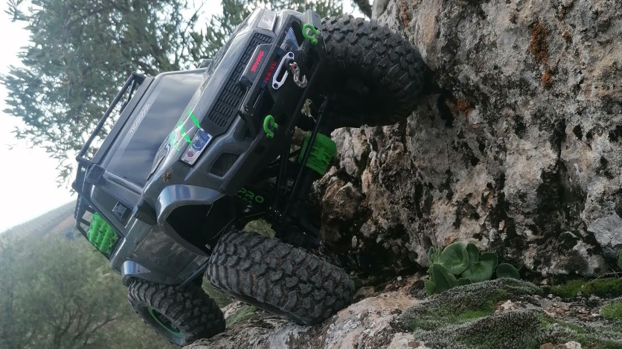 Prueba y Test Nueva Configuración Traxxas Trx4 Sport high trail.