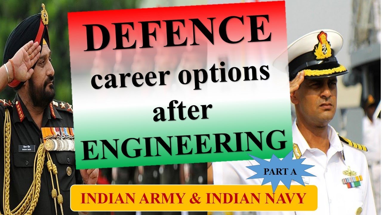 Defence career options after engineering