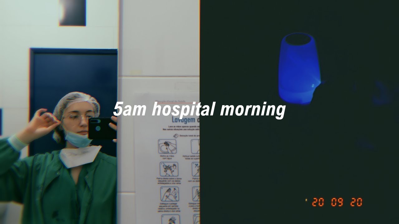 ☁ 5:30AM hospital morning // medical student vlog