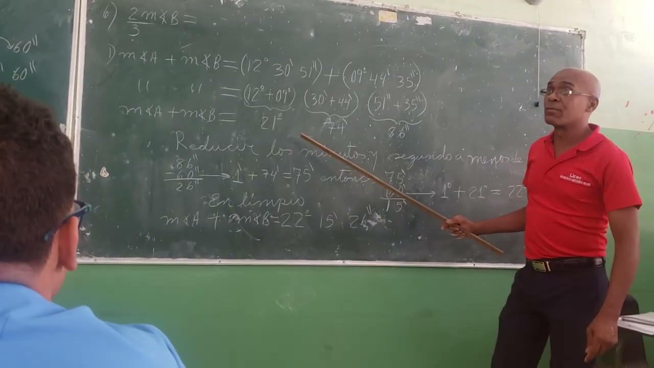 Operación en el sistema sexagesimal 2