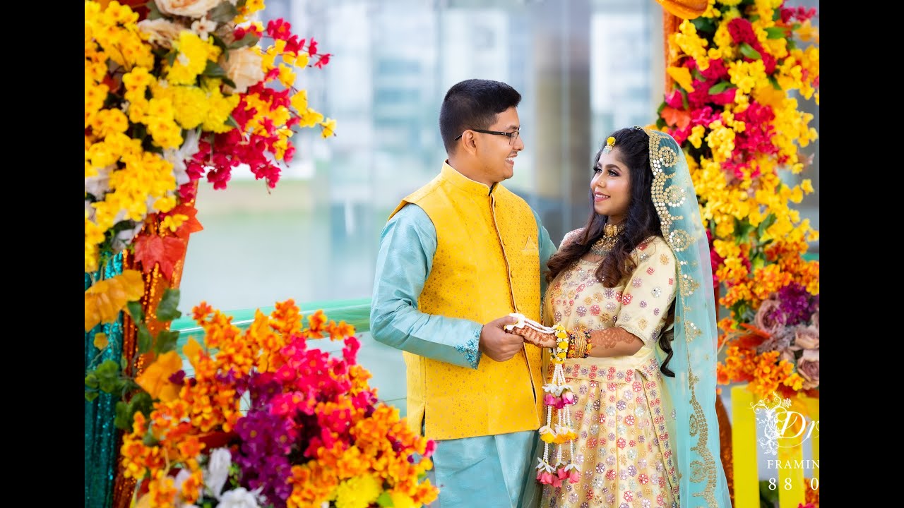 ANZUM & FAHIM | FULL HOLUD | At Tribeni | Nirjhor, Dhaka Cantonment