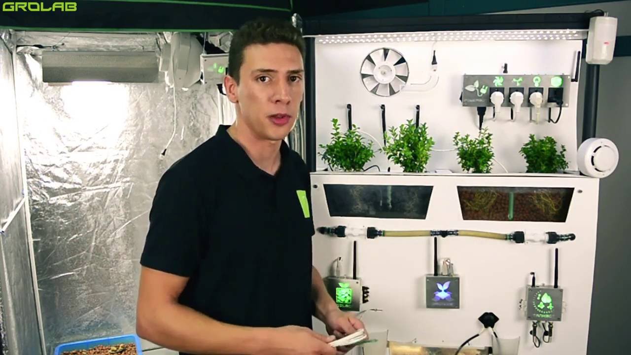 GroLab - Instalaci&oacute;n SoilBot