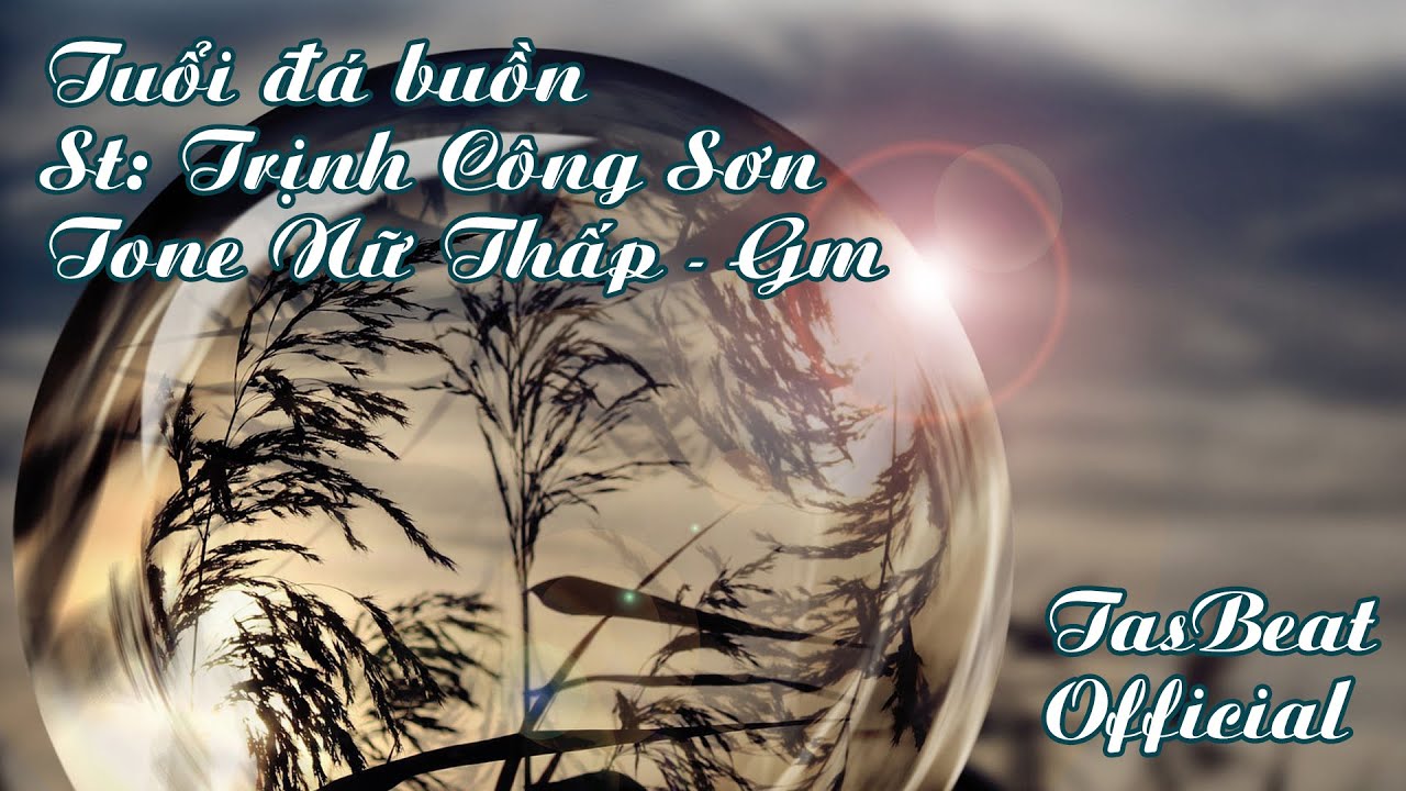 Karaoke Tuổi Đá Buồn - Tone Nữ Thấp | TAS BEAT
