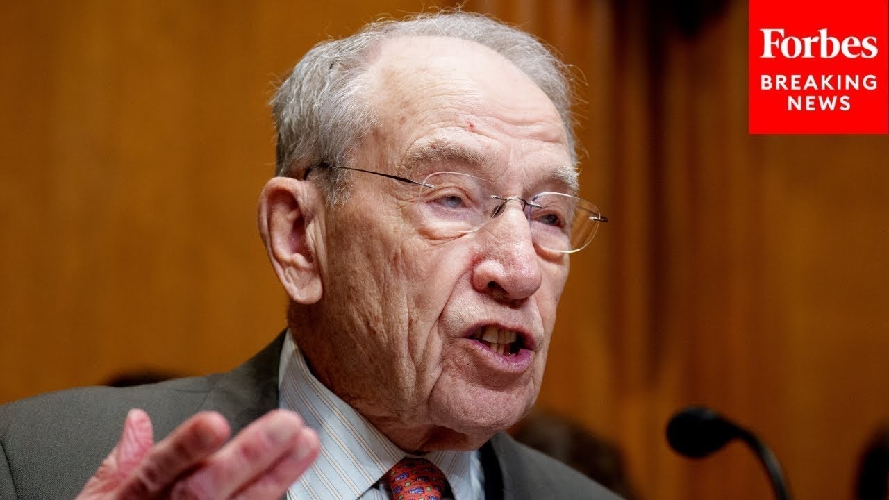 Chuck Grassley Leads Senate Judiciary Committee Hearing On Pending Legislation And Nominees