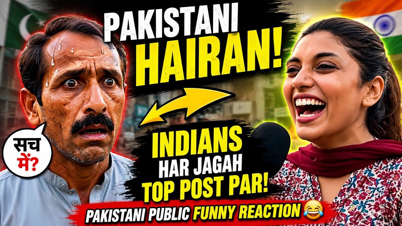 Pakistani Public Funny Reaction on India 😂 | India vs Pakistan Public Opinions | Comedy Reaction