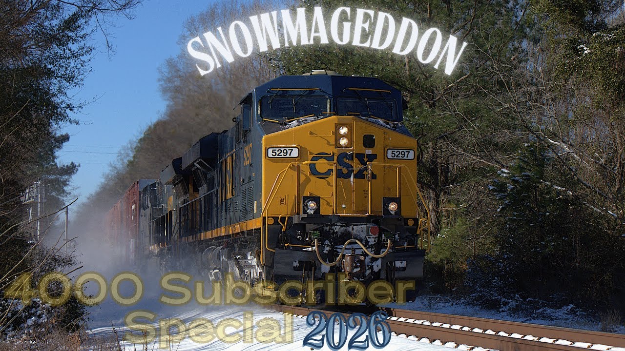 *4000 Subscriber Special* M410-31 Dashes Through The Snow In Eastover Creating A Snow Vortex