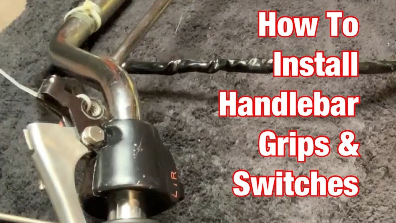 How To Install Handlebar Switches & Grips-Vintage Motorcycle Restoration Project:Part 76