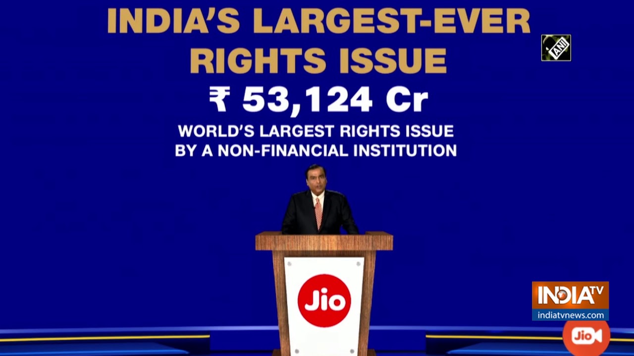 RIL AGM 2020: 'Reliance achieved net debt free balance sheet', says Mukesh Ambani