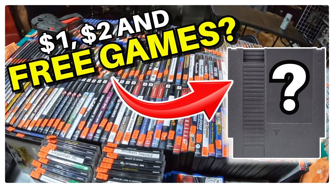 Flea Market Flippin' - $2 and $1 Games, @PhoenixResale  Is Here?!  - Live Video Game Hunting
