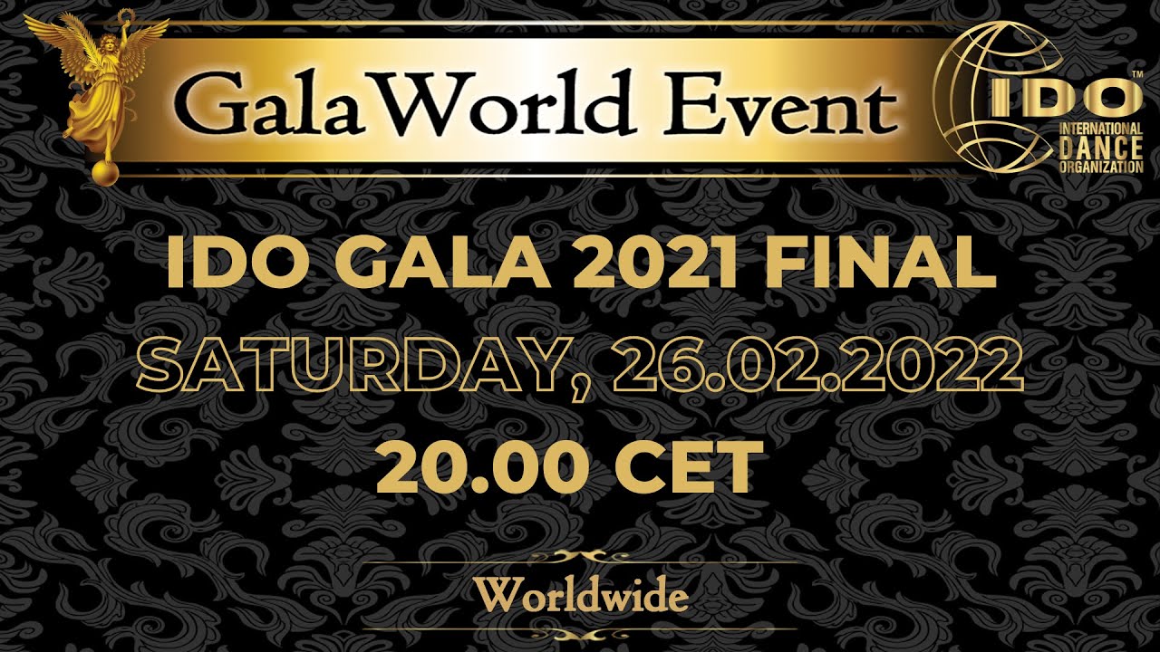 IDO GALA WORLD EVENT 2021 FINALS promo