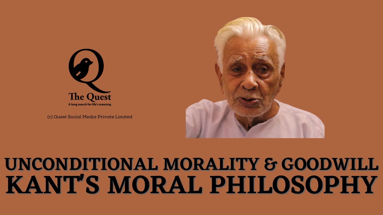Kant's MORAL PHILOSOPHY _ Unconditional Morality _ Good Will & Duty | Dr HS Sinha