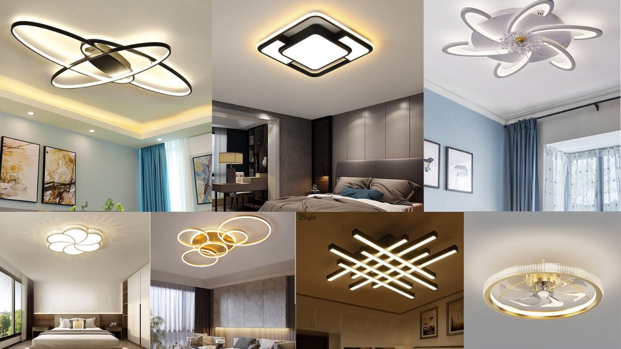 Top Latest Ceiling LED Lights Living Room & Bedroom||False Ceiling Lighting  ||gypsum ceiling lights