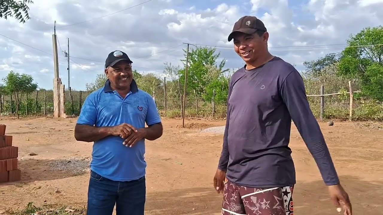 Visitando Siné Sertão Três Riachos e Família 