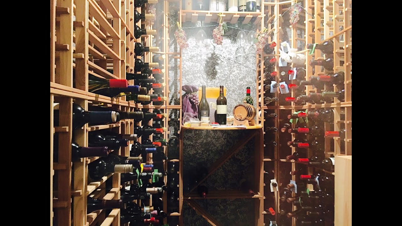 AWESOME HOME WINE CELLAR TOUR!!!