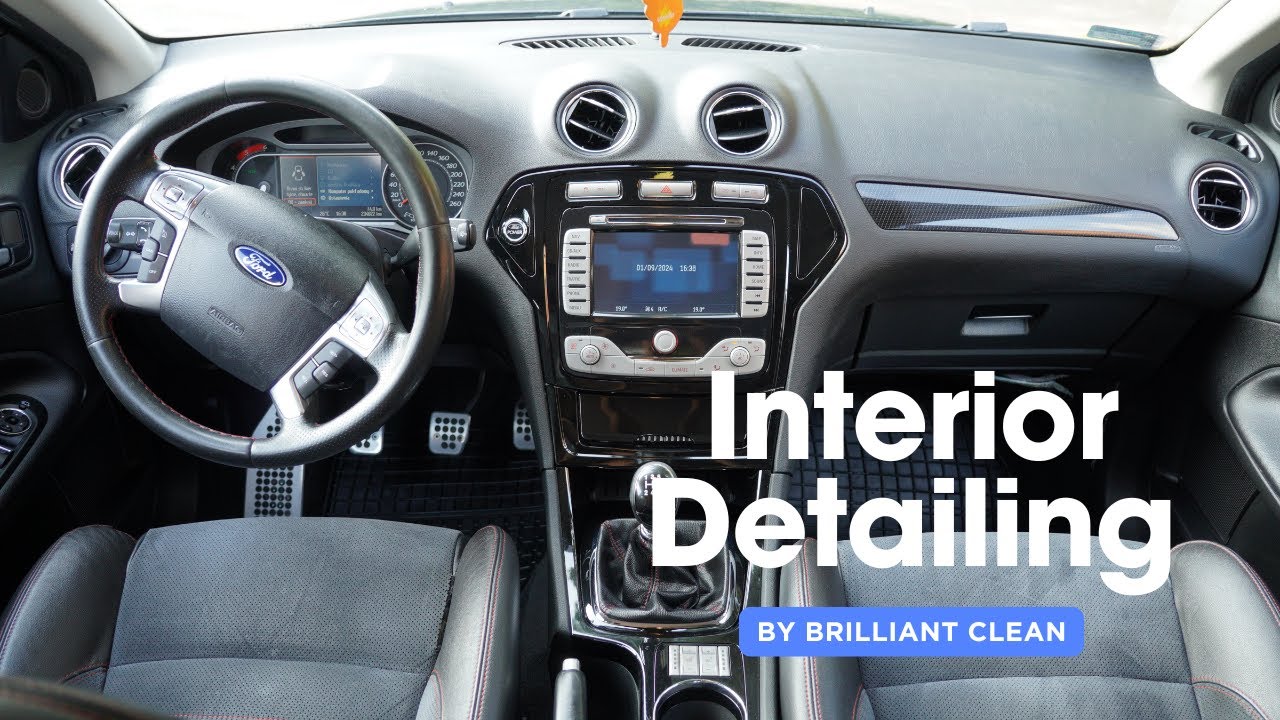 Ford Mondeo MK4 interior detailing | Brilliant Clean [4K]