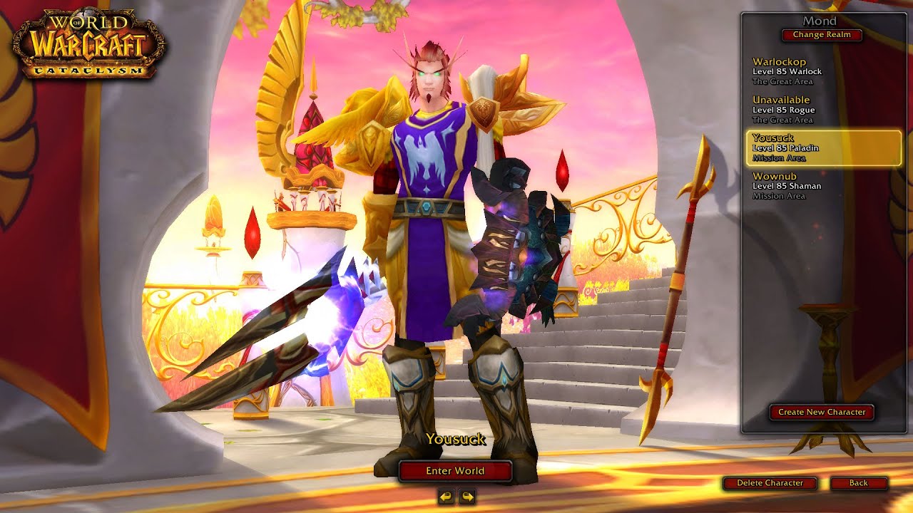 Mond-wow lvl 85 custom server.(CATA)WORLD BOSSES, what do they drop?!