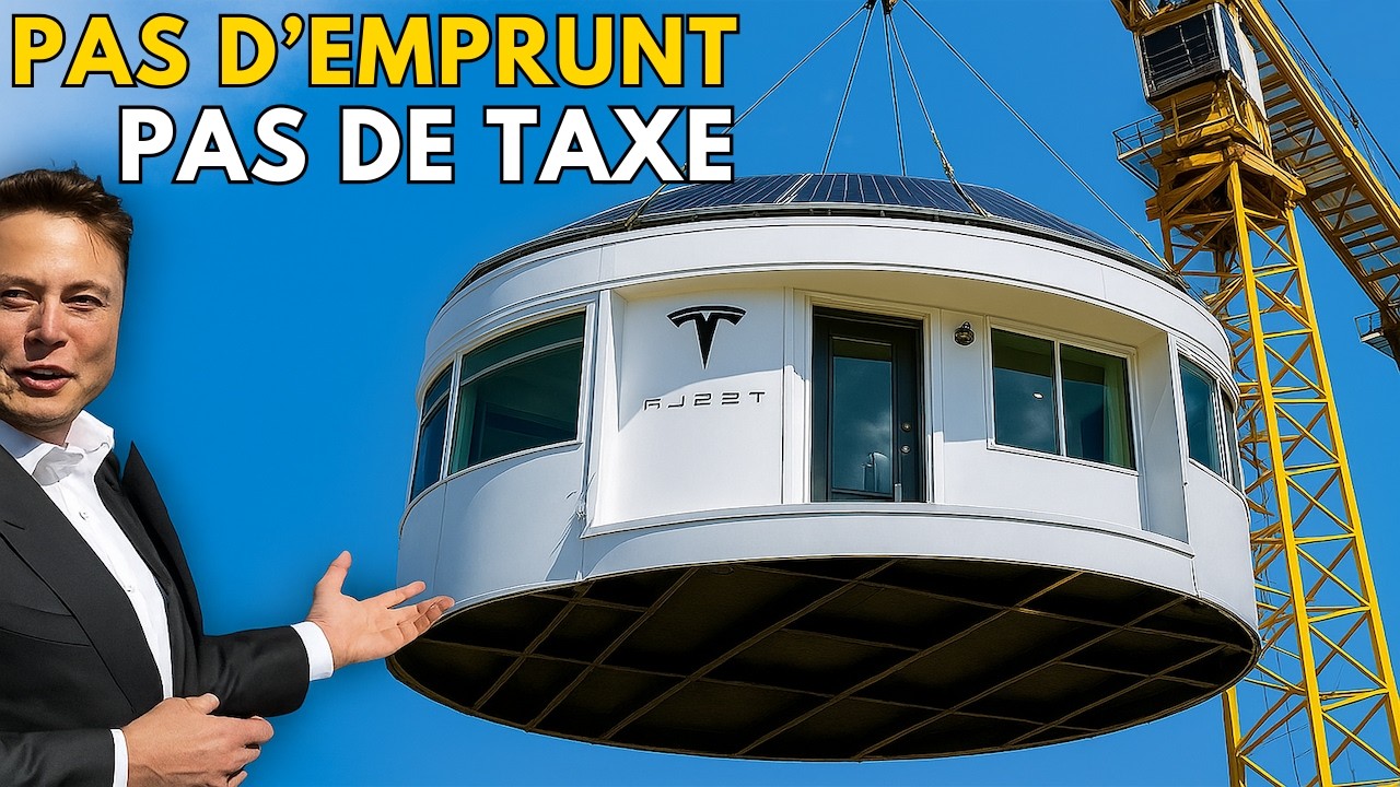 Elon Musk lance ENFIN la Tesla Tiny House à 7 999€ ! L'intérieur est incroyable !