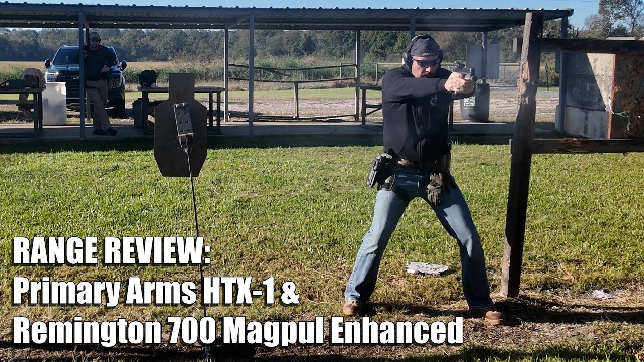 Обзор полигона: Primary Arms HTX-1 и Remington 700 Magpul Enhanced. Первые впечатления