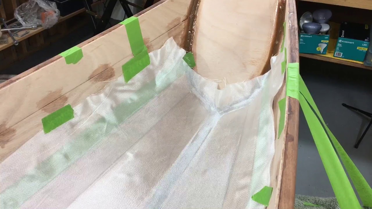 Sassafras 12 - First Boat Build - Episode 10 - Interior Fiberglass