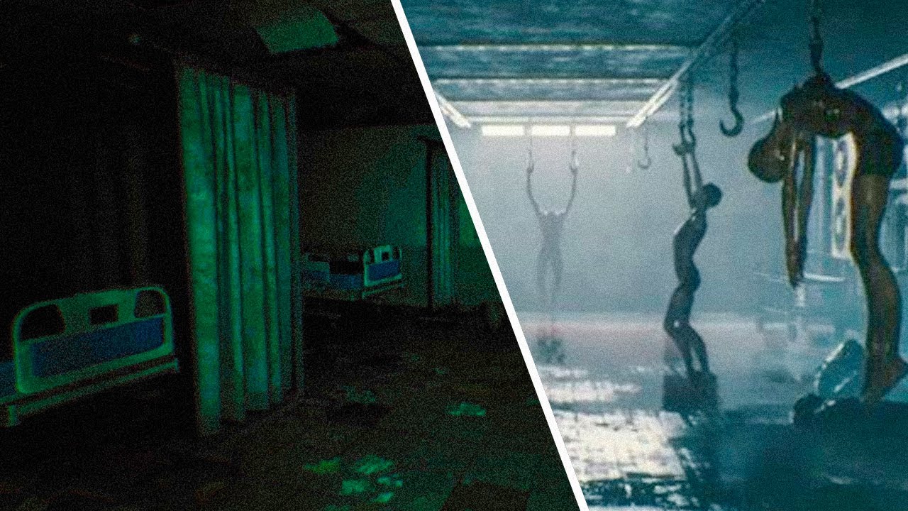 um jogo de terror que você tem que escapar de um hospital