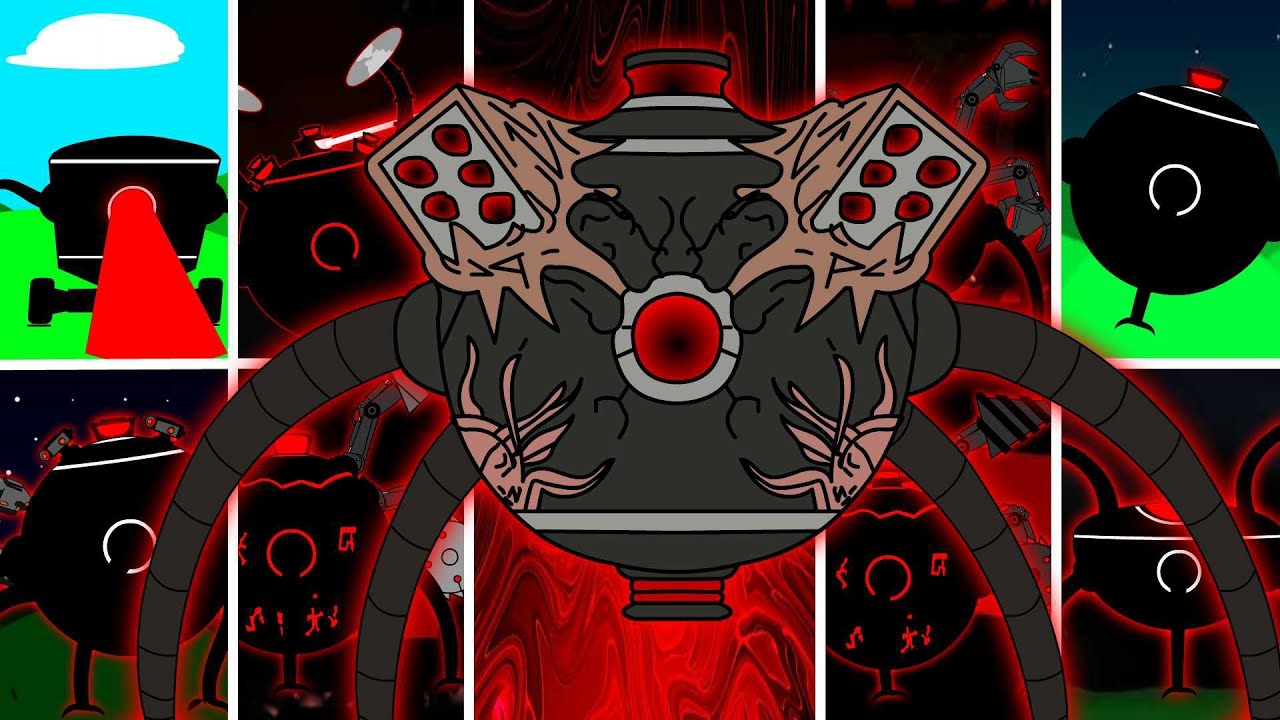 My Sprunki OC: Omnidroid the Incredibles Incredibox Sprunki PHASE 1 TO 50