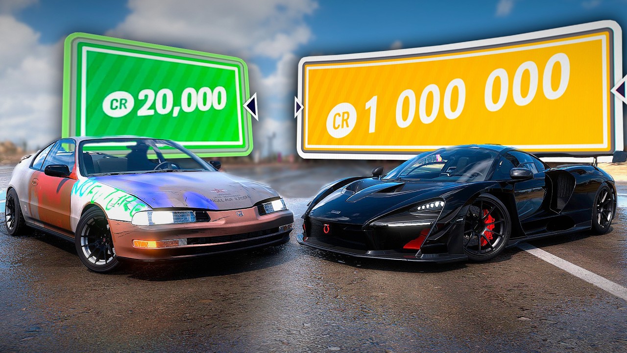 Só Posso Usar Carros de 20K até 1 MILHÃO no Forza Horizon 5!