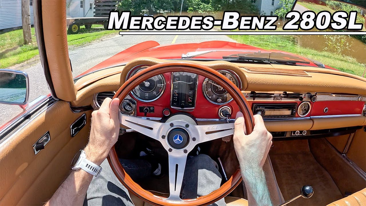 Mercedes-Benz 280 SL 1970 года — рядный 6-ступенчатый с механической коробкой передач и вневремен...