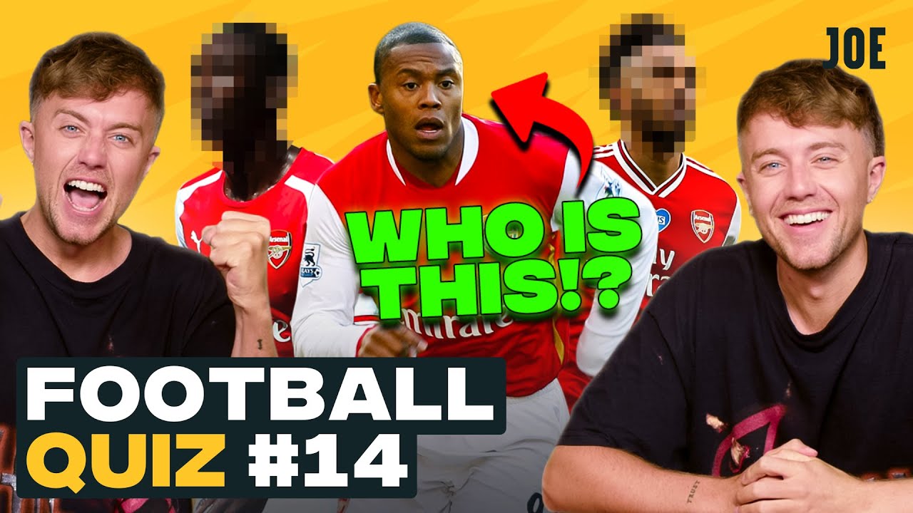 Roman Kemp vs Ultimate Arsenal Trivia | FootballJOE Quiz!