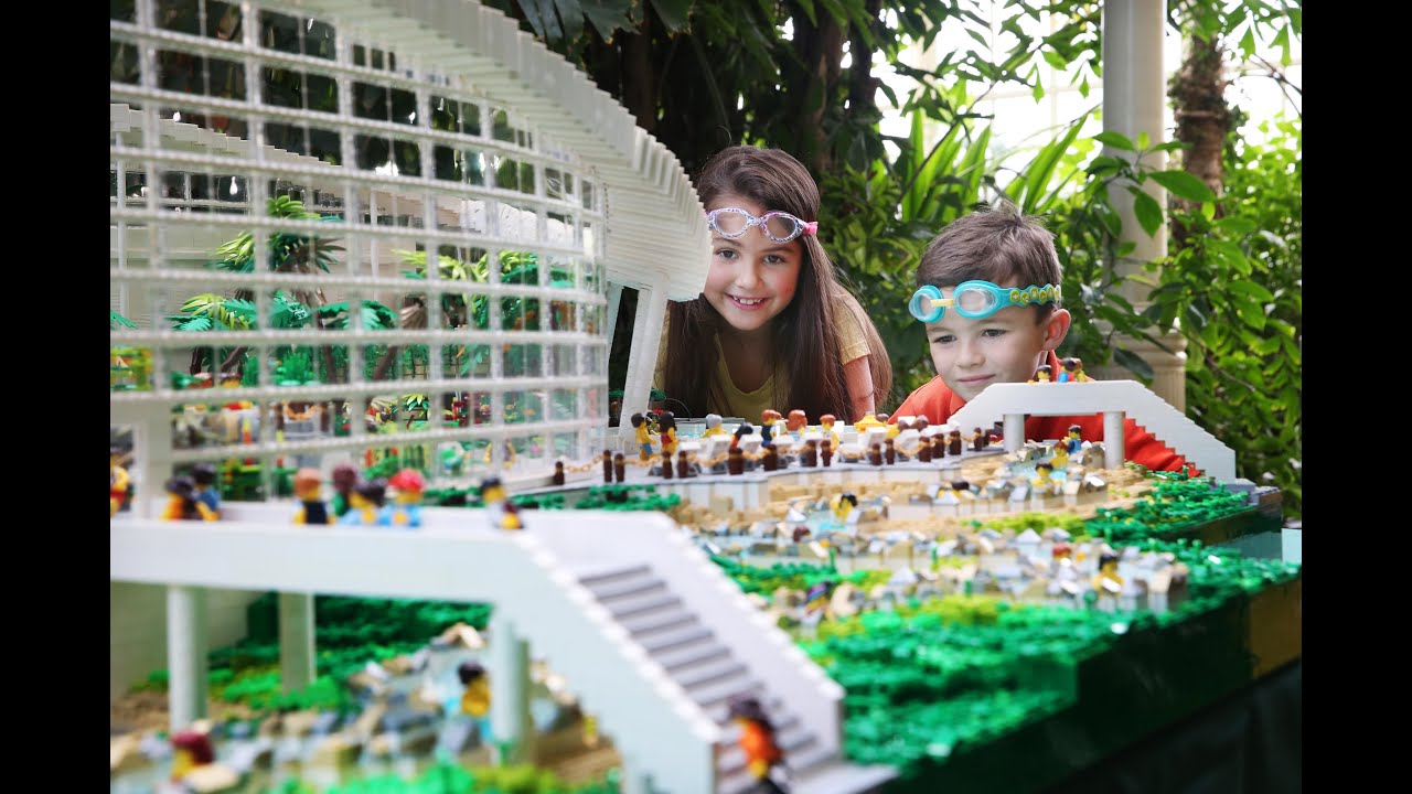 WATCH: Amazing Lego model of Center Parcs 'Subtropical Swimming Paradise' in Ireland