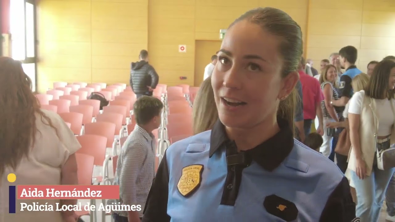 Siete nuevos agentes se incorpora a la plantilla de la Policía Local de Agüimes.