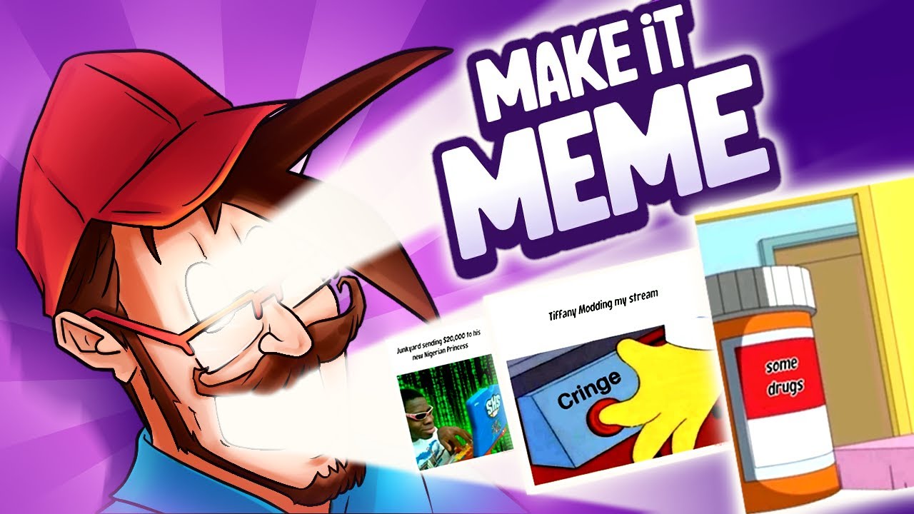 WHO HAS THE FUNNIEST MEME?! | A NEW *FREE* PARTY GAME! (Make It Meme)