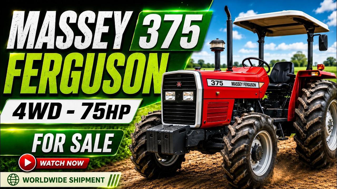Massey Ferguson 375 4WD - 75HP Tractor for Sale | Massey Ferguson Company