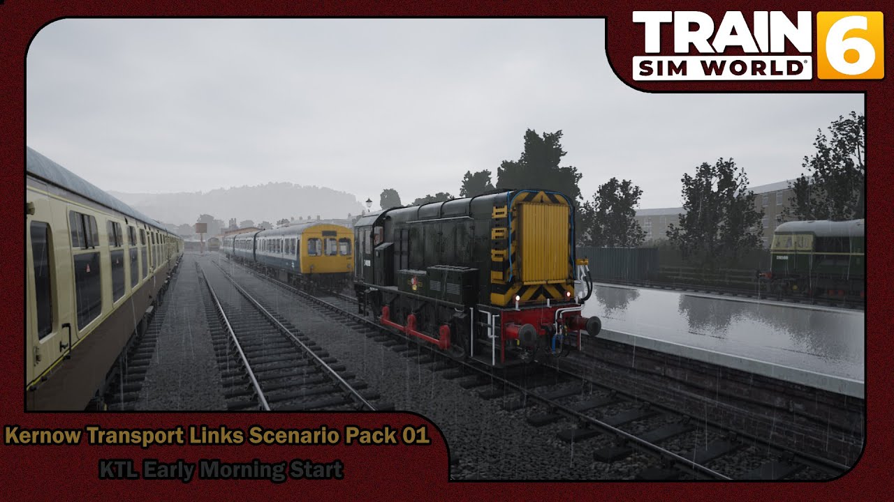 Train Sim World 6 - Kernow Transport Links Scenario Pack 01 - KTL Early Morning Start